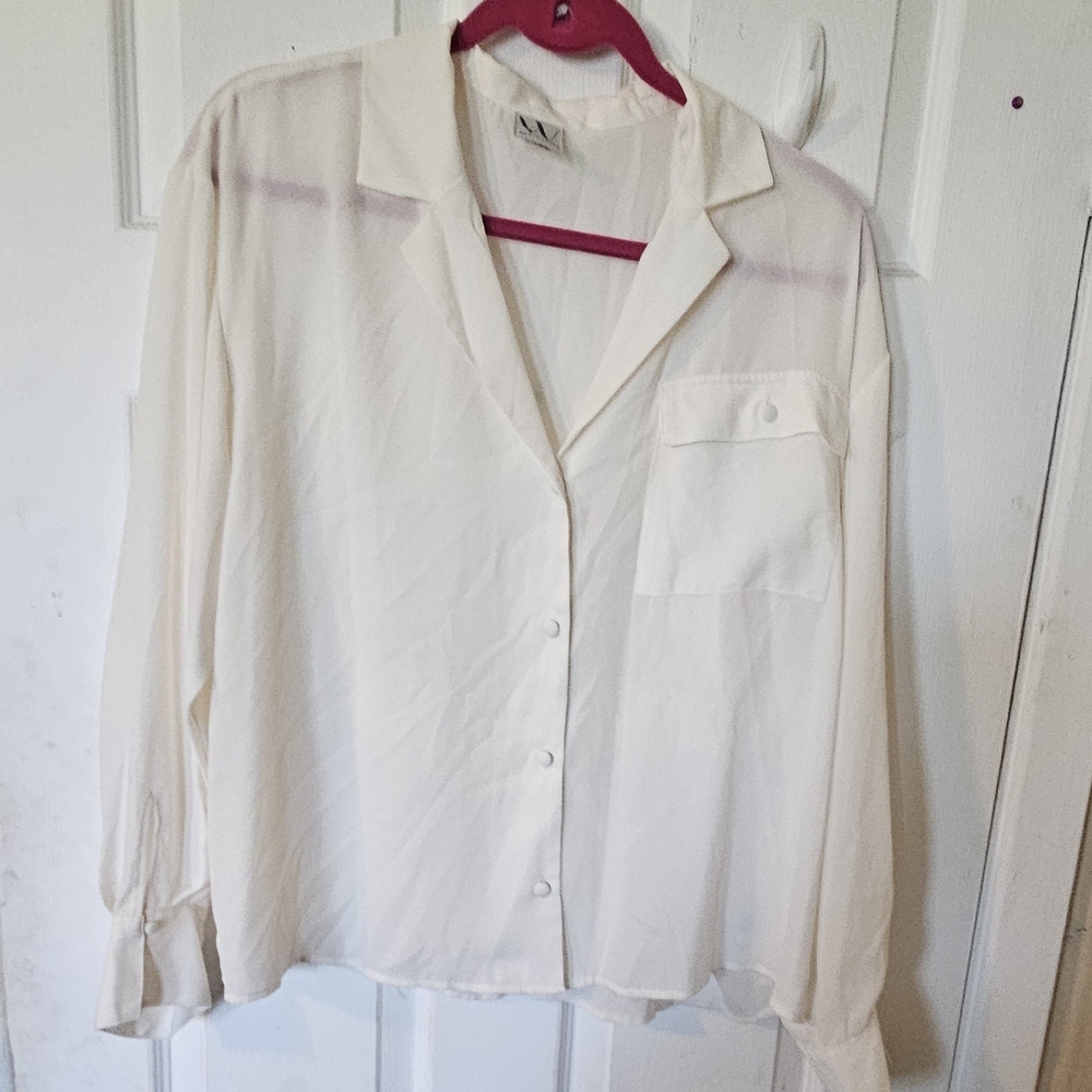 Worthington White/Off White Blouse